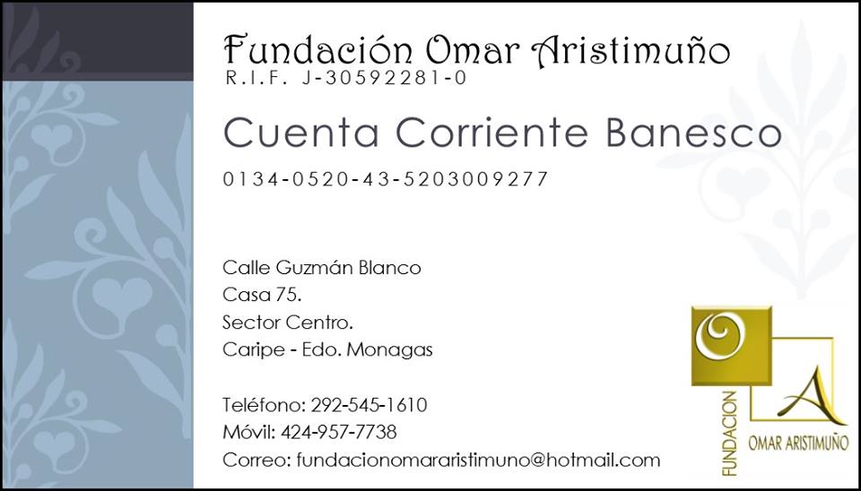 fundación omar aristimuño