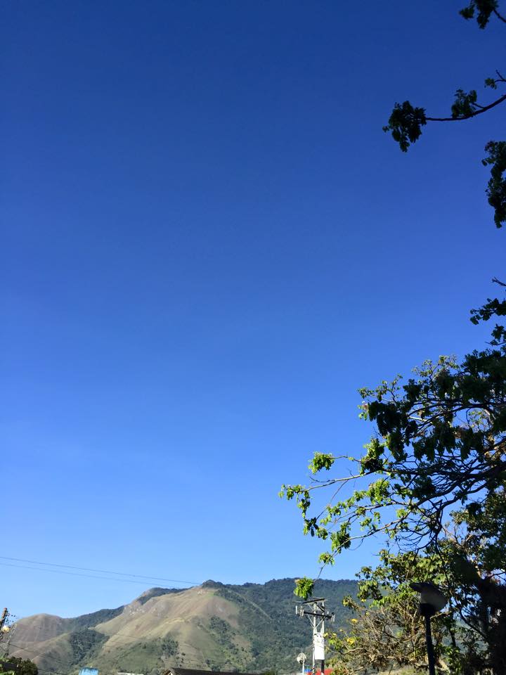 cielo azul